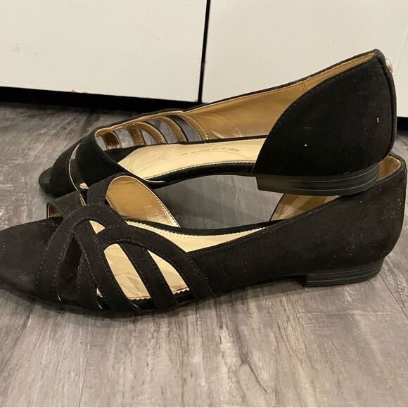 Size 8 Circus by Sam Edelman Black Women's Sandals, open toed, like new - Picture 2 of 9
